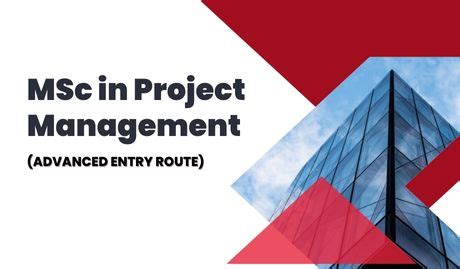 Msc In Project Management Advanced Entry Route Berkeleyme