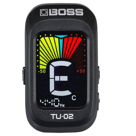 Boss TU 02 Accordatore Cromatico A Clip Gear4music