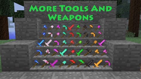 More Ores Tools And Weapons Mod Spotlight Minecraft Youtube