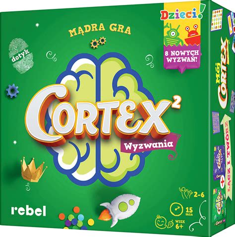 Cortex Dla Dzieci 2 Gra Towarzyska Rebel Rebel Sklep EMPIK