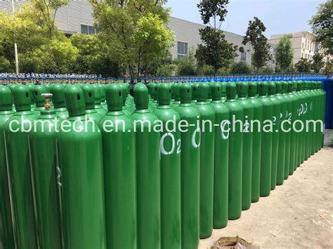 Tped High Pressure Oxygen Gas Cylinders China Tped High Pressure