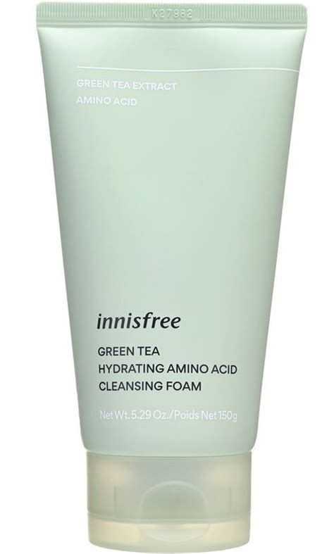 Innisfree Green Tea Hydrating Amino Acid Cleansing Foam Ingredients Explained