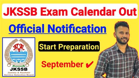 JKSSB Exam Calendar Out Official Site Par Aa Gaya Exams From