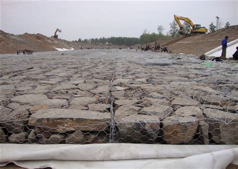 Hot Dip Mm Galvanized Gabion Box Hexagonal Woven Mesh Retaining Wall