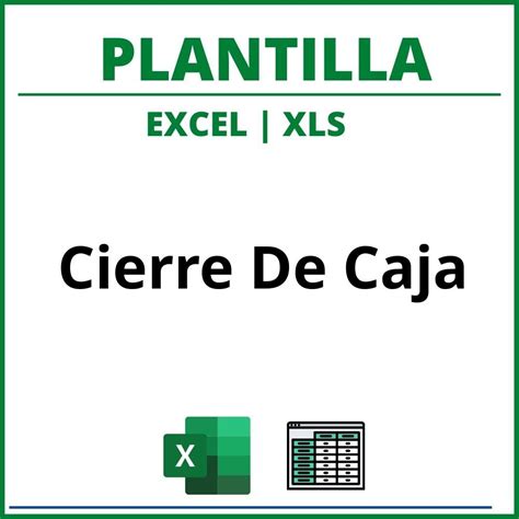 Plantilla Cierre De Caja Excel Hot Sex Picture