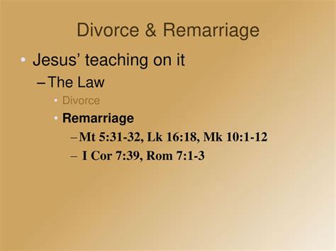 Divorce And Remarriage Ppt Download