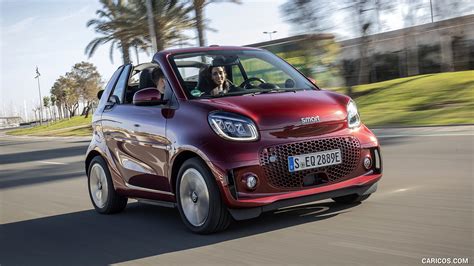 Smart Eq Fortwo My Cabrio Prime Line Color Carmine Red Front