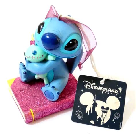 Porte Cl S Stitch Disneyland Paris Lilo Et Stitch Bleu Figurine Pvc