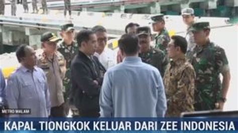 TNI Kapal Tiongkok Sudah Keluar Dari ZEE Indonesia Video Dailymotion