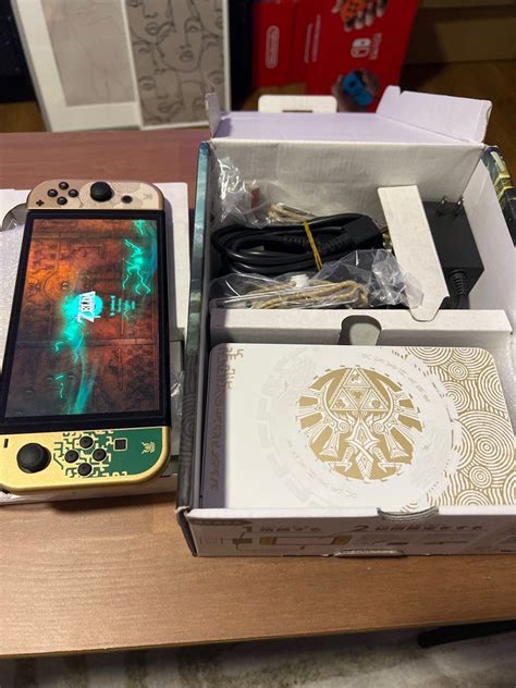 Sale Modded Nintendo Switch OLED 256Gb Legend Of Zelda Tears Of