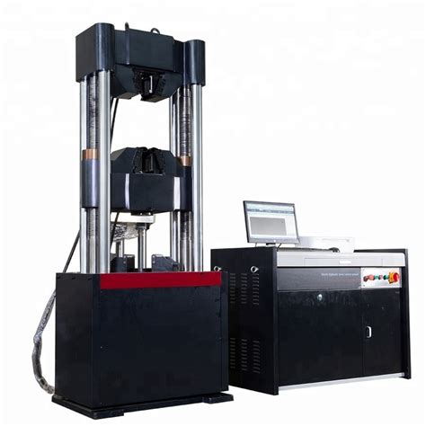 600kn Servo Hydraulic Universal Testing Machine Hydraulic Tensile Tester For Bolts