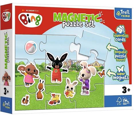 Magnetinis žaislas Trefl Magnetic Puzzle Set The Fun World Of Bing