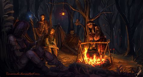 On Deviantart Campfire Fantasy