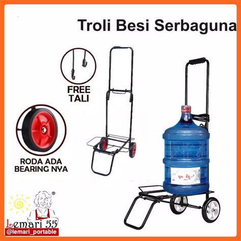 Jual Troly Lipat Galon Tabung Gas Troli Serbaguna Shopee Indonesia