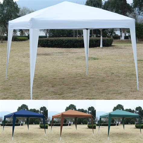10 X 10 Ez Pop Up Canopy Tent Gazebo