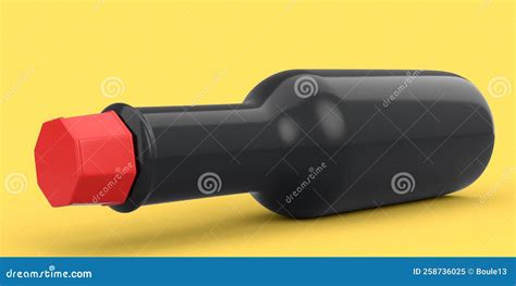 Set Of Tabasco Hot Chilli Sauce Bottle For Mexican Cuisine On Blue Background Stock Photography