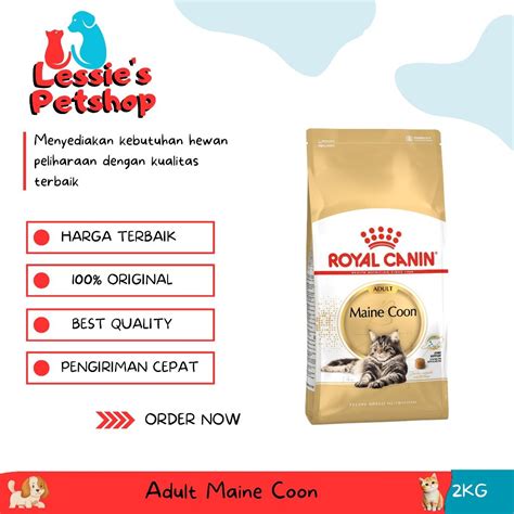 Jual Royal Canin Adult Mainecoon Maine Coon Kg Freshpack Shopee