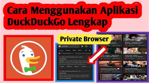 Cara Menggunakan Aplikasi DuckDuckGo Cara Pakai Aplikasi DuckDuckGo