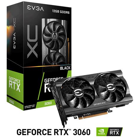 Tarjeta De Video Nvidia Geforce Rtx 3060 12gb Gddr6 Evga Xc Black Lhr 12g P5 3655 Kr 3