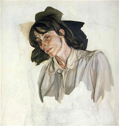 Final Portrait Lucian Freud Wikiart Org