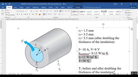 Comsol Conduction Heat Transfer Example 39 Heat Loss From An Insulated