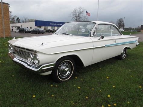 1961 Chevrolet Impala Bubble Top 36184 Miles White 2 Door 283 Cid