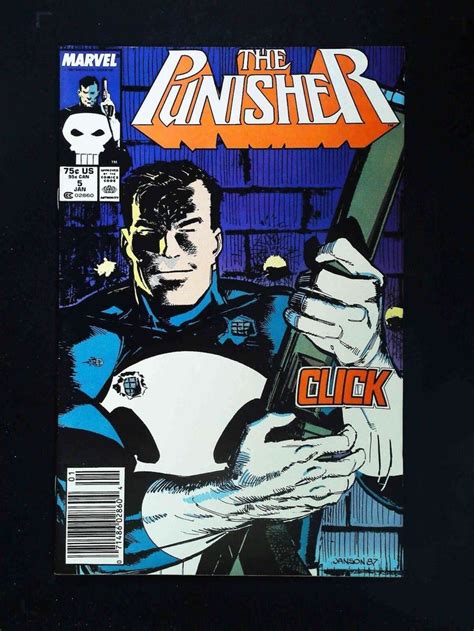 Punisher Nd Series Marvel Comics Vf Nm Newsstand Punisher