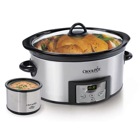 Crock Pot Sccpvl610 S A Programmable Cook And Carry™ Slow Cooker 6 Quart