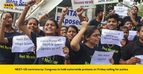 Neet Ug 2024 Controversy Congress To Hold Nationwide Protests News