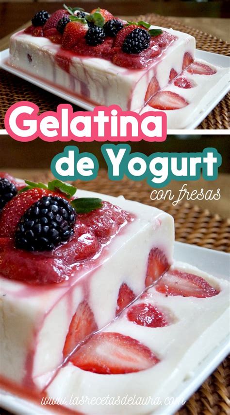 Arriba Imagen Gelatina De Yogurt Natural Light Receta Abzlocal Mx