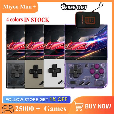 Miyoo Consola De Juegos Port Til Mini Miyoo Mini Plus Retro 128GB