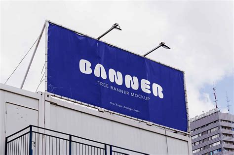 banner  building mockup