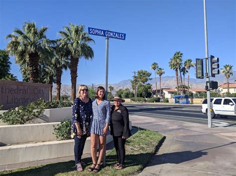 Two Cathedral City high school students honored with street naming - KESQ