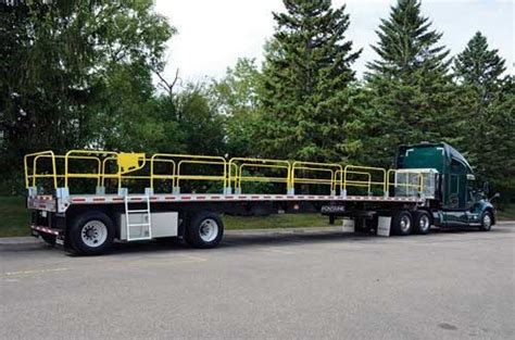 Flatbed fall protection system | 2020-10-25 | Safety+Health Magazine