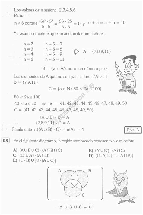 Teoria De Conjuntos Problemas Resueltos En Pdf