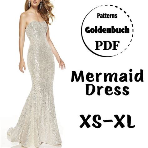 34 Mermaid Dress Sewing Pattern Pdf Darlenealba