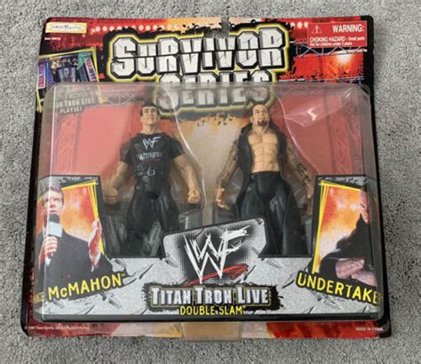 Wwe Wwf Titantron Live Set Vince Mcmahon V The Undertaker Bnib Jakks