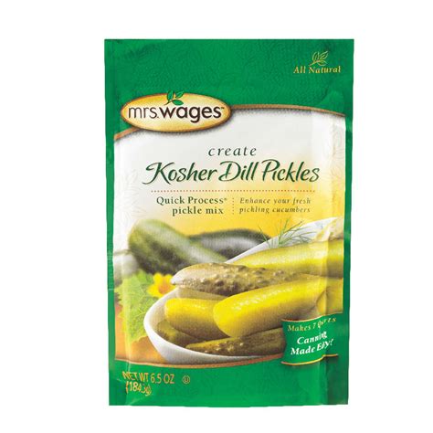 Mrs Wages Kosher Dill Pickle Mix 65 1 Pk Ace Hardware