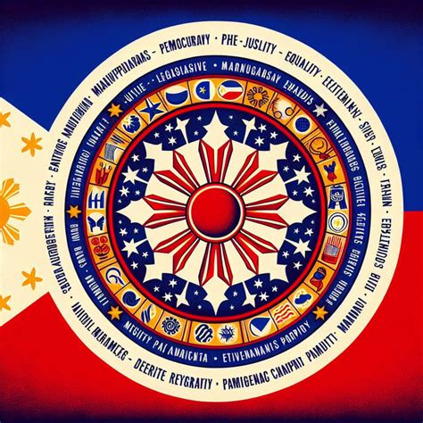 Symbolic Representation Of Challenges And Unity In The Redesigned Philippine Flag Ai Art