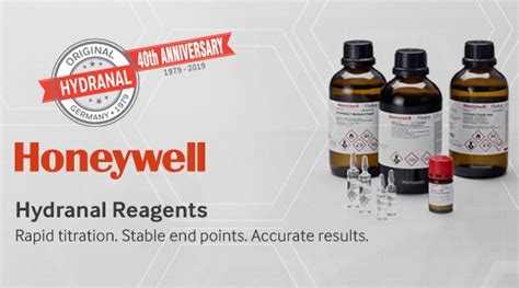 Honeywell Hydranal Rapid Titration Karl Fischer Reagents