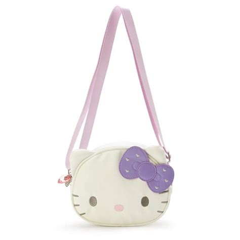 サンリオ キッズフェイス形ポシェット ハローキティ キティちゃん Hello Kitty キッズバッグ キャラクター 18×6×14cm