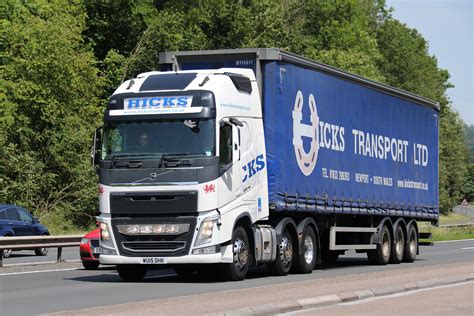 Wu Dhk Hicks Transport Volvo Fh A Monmouth Flickr