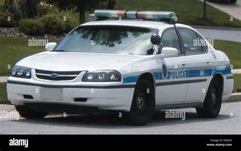 Chevrolet Impala Police Stock Photo Alamy