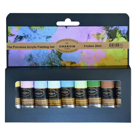 Charvin Extra Fine Acrylic Provence Colors Bonjour Set Of Ml