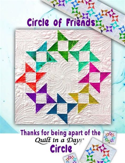 Circle Of Friends Pattern Eleanor Burns Signature Quilt Patterns