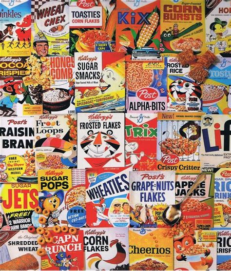 Cereal Boxes Jigsaw Puzzle Cereal Box Puzzles Jigsaw Puzzles