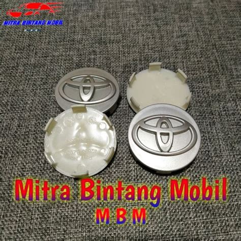 Dop Velg Tutup As Roda Toyota Avanza Rush Warna Silver 1Pc Lazada