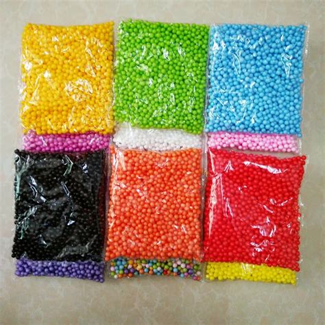 hot mm mm mixed foam ball decorative ball diy color decorative ball