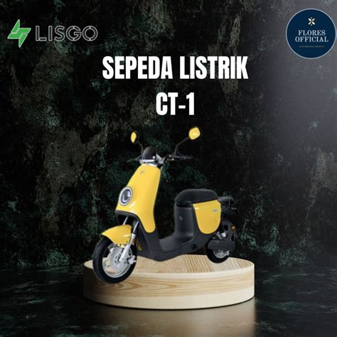 Jual SEPEDA LISTRIK LISGO CT 1 GARANSI RESMI LISGO Shopee Indonesia