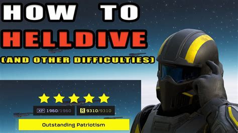 How To Helldive Like A Pro A Helldivers 2 Guide YouTube